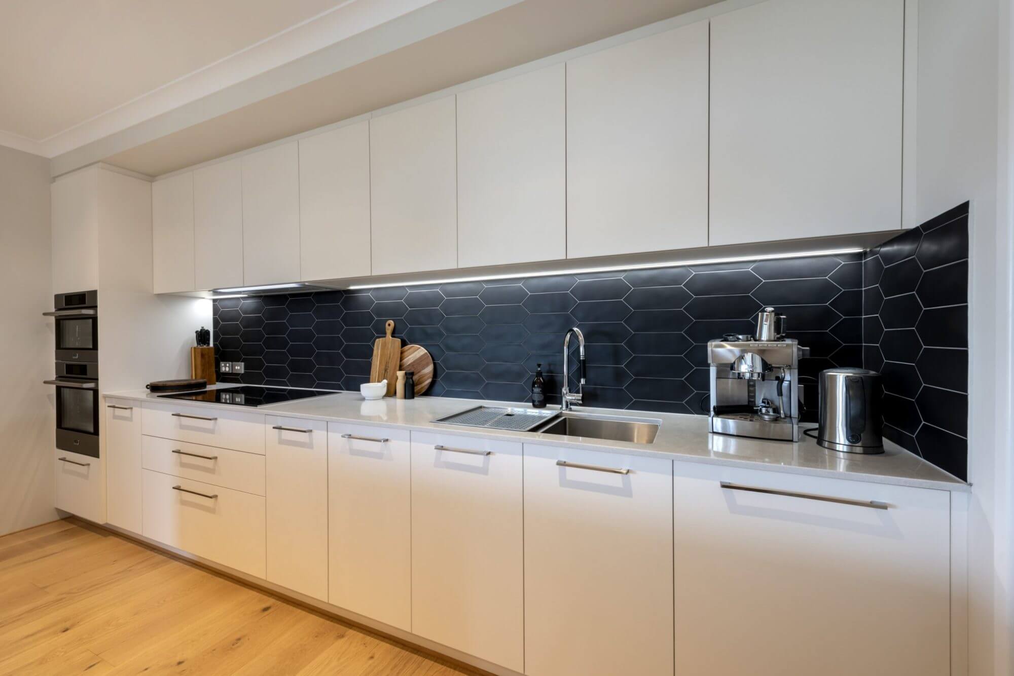 one-wall kitchen layout