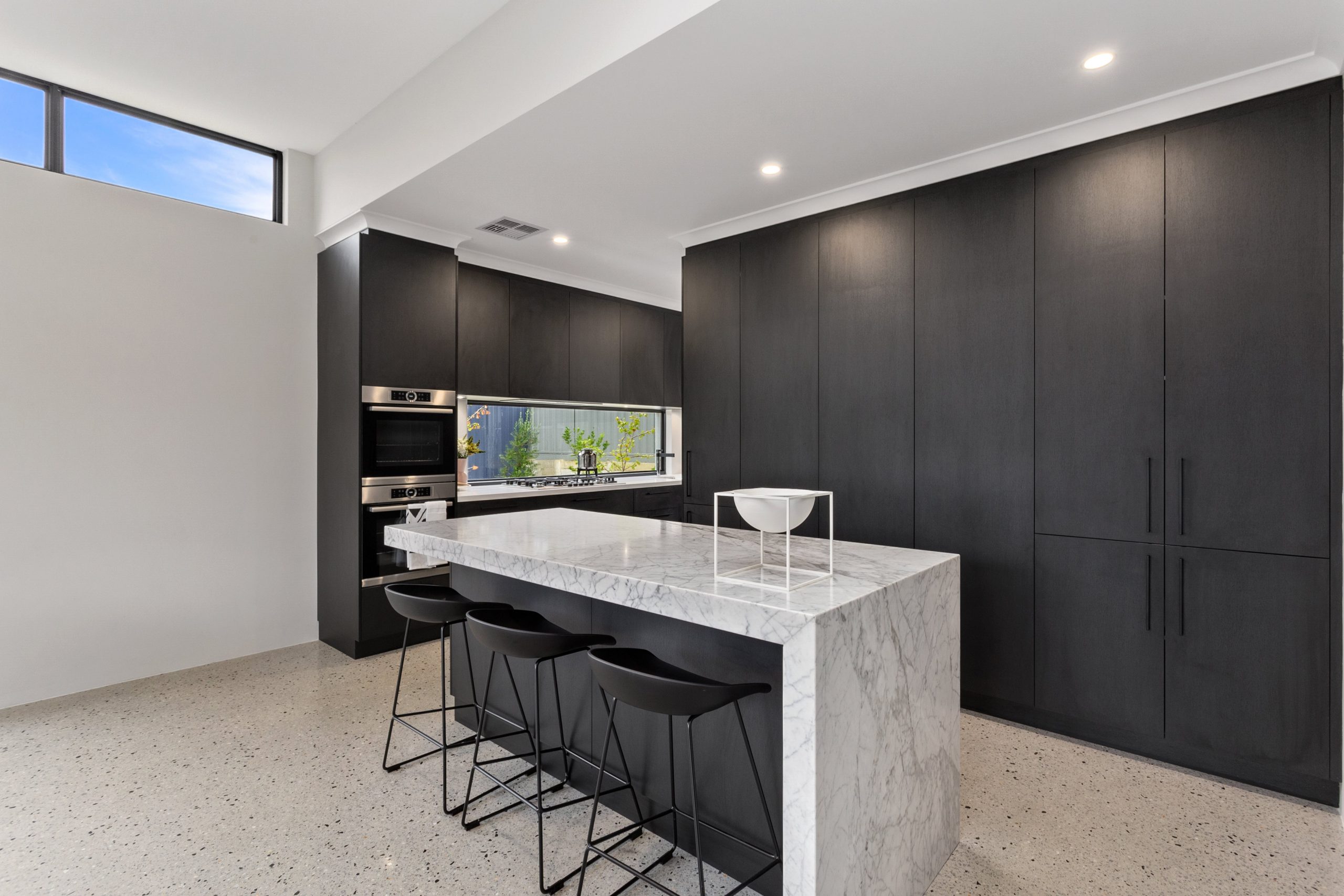Monochrome kitchen designs